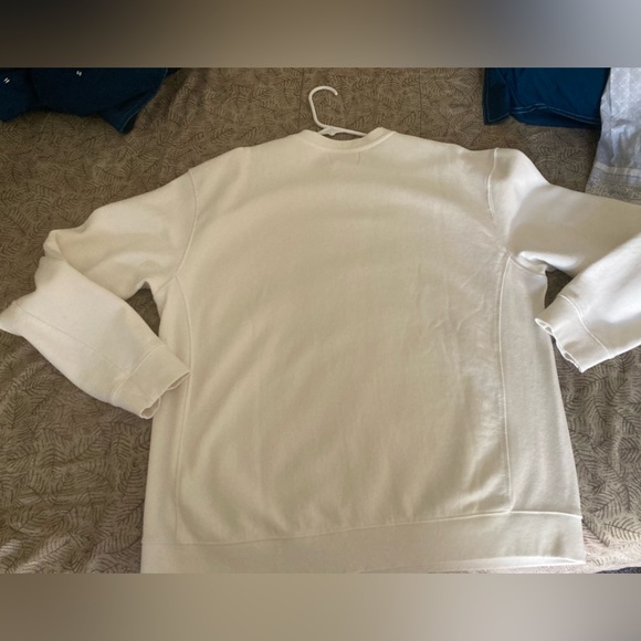 NWT Mens Palmes Off-Scenery Crewneck Sweatshirt, size XL in Off-White - Picture 13 of 15